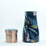 Copper Bedside Carafe Texture Lacquer 6