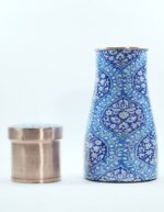 Copper Bedside Carafe Texture Lacquer 7 - Image 5