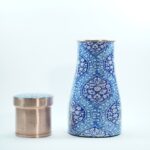 Copper Bedside Carafe Texture Lacquer 7
