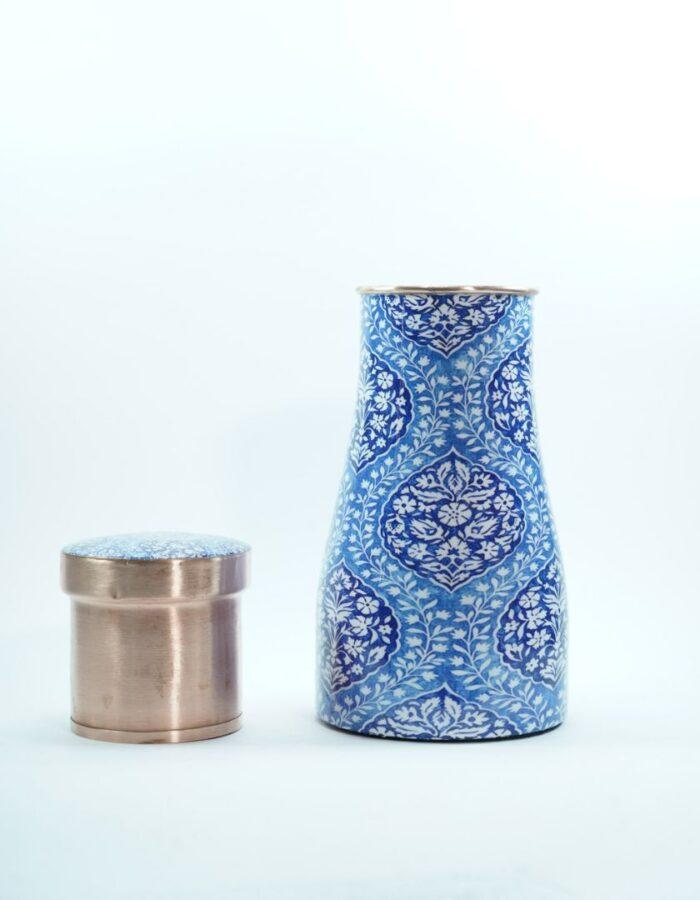 Vase en grès H 21 cm LUNAIRE COPPER Lunaire Copper