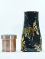 Copper Bedside Carafe Texture Lacquer 8 - Image 5