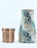 Copper Bedside Carafe Texture Lacquer 9 - Image 5