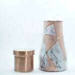 Copper Bedside Carafe Texture Lacquer 10