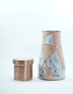Copper Bedside Carafe Texture Lacquer 10