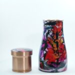 Copper Bedside Carafe Texture Lacquer 3