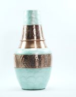 Mint Green Pearl Vintage Carafe Copper - Image 2