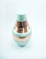 Mint Green Pearl Vintage Carafe Copper - Image 4
