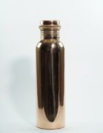 Set 1 Plain Copper Bottle & 2 Glasses - Image 5