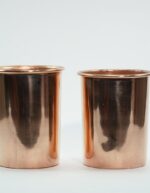 Set 1 Plain Copper Bottle & 2 Glasses - Image 9