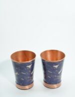 Set of 2 Rock Texture Copper Glasses - Image 7
