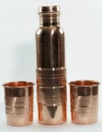 Set Of 1 Slim Touch Copper Bottle & 2 Glasses - Image 12