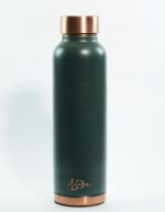 Set of 1 Unique Dust Olive Green & 2 Glasses of Water - Image 4