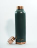 Set of 1 Unique Dust Olive Green & 2 Glasses of Water - Image 7