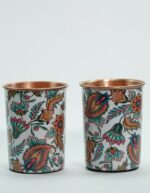Set of 1 Unique Folk Graphic & 2 Glasses of Water - Image 7