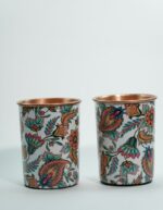 Set of 1 Unique Folk Graphic & 2 Glasses of Water - Image 9