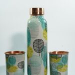 Set of 1 Unique Nordic & 2 Glasses of Water