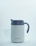White Sippster Hot & Cold Vacuum Mug - Image 3