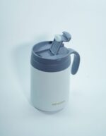 White Sippster Hot & Cold Vacuum Mug - Image 4