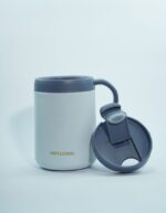 White Sippster Hot & Cold Vacuum Mug - Image 6