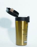 Yellow Brown Sippers with Quotes - Image 3