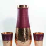 Seinna Carafe Pearl Wine Vintage Carafe Copper