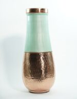 Seinna Carafe Pearl Mint Green Vintage Carafe Copper - Image 6