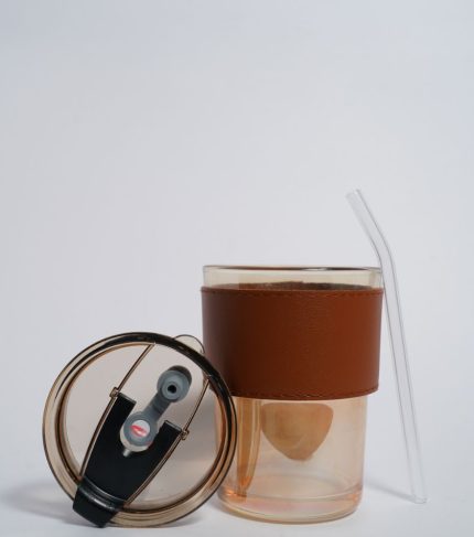 Golden Leather Sippers (1)
